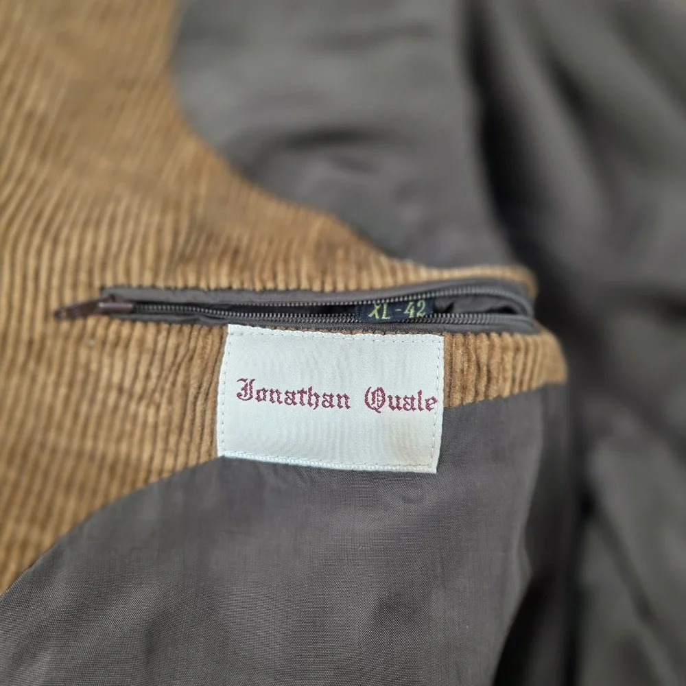 Vintage‎ 70's Jonathan Quale corduroy sports coat XL / 42